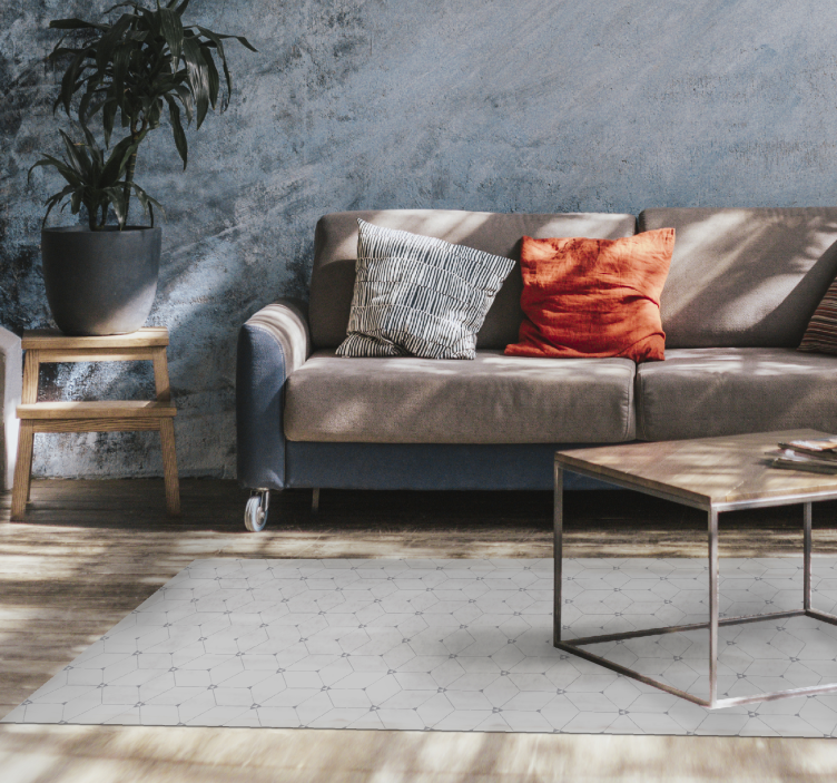 Geometriska kaklade mönster Vinylmatta kakeleffekt - Tenstickers