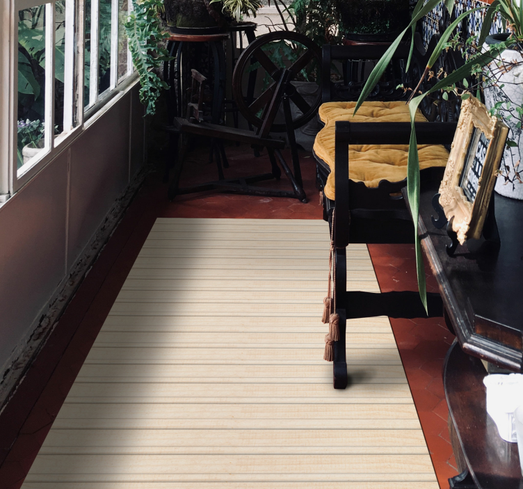 Präglade lameller vinylmatta i träeffekt - Tenstickers