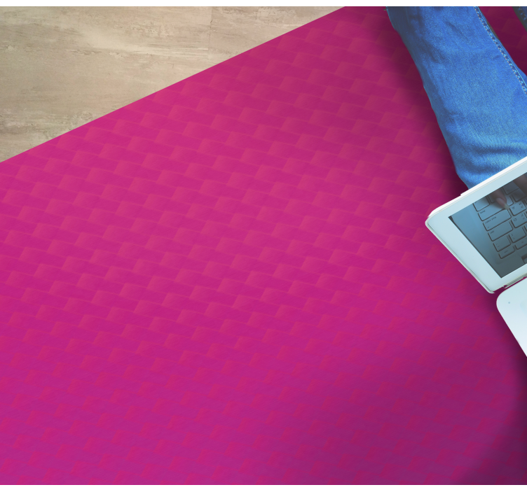 Gradient hexagonalt mönster vinylmatta - Tenstickers