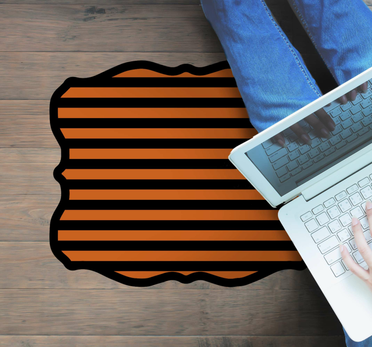 Halloween färger horisontella halloween mattor - Tenstickers