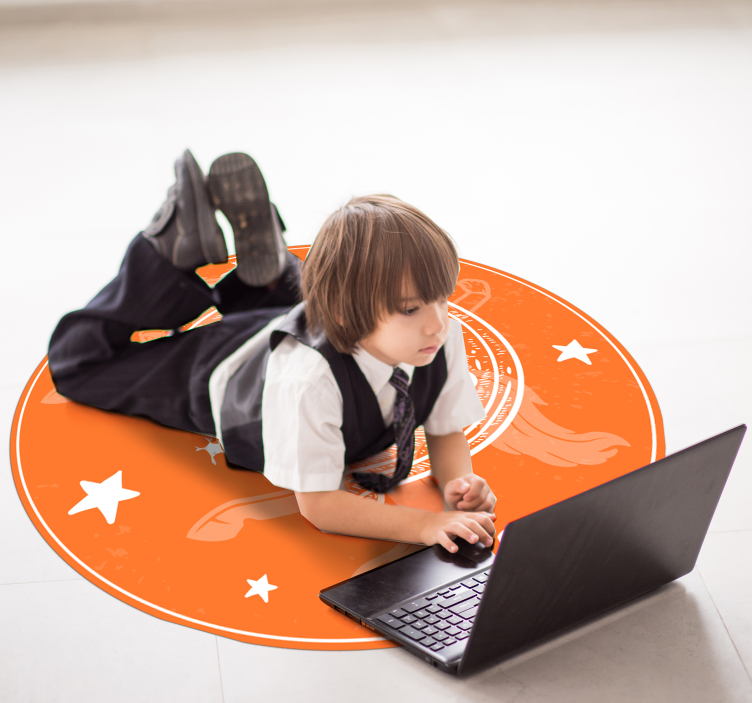 Hästsko stil vinyl matta - Tenstickers