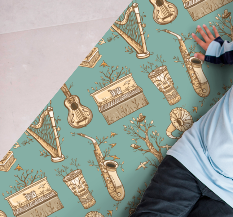 Idé om musikinstrument Andra Vinylmattor - Tenstickers