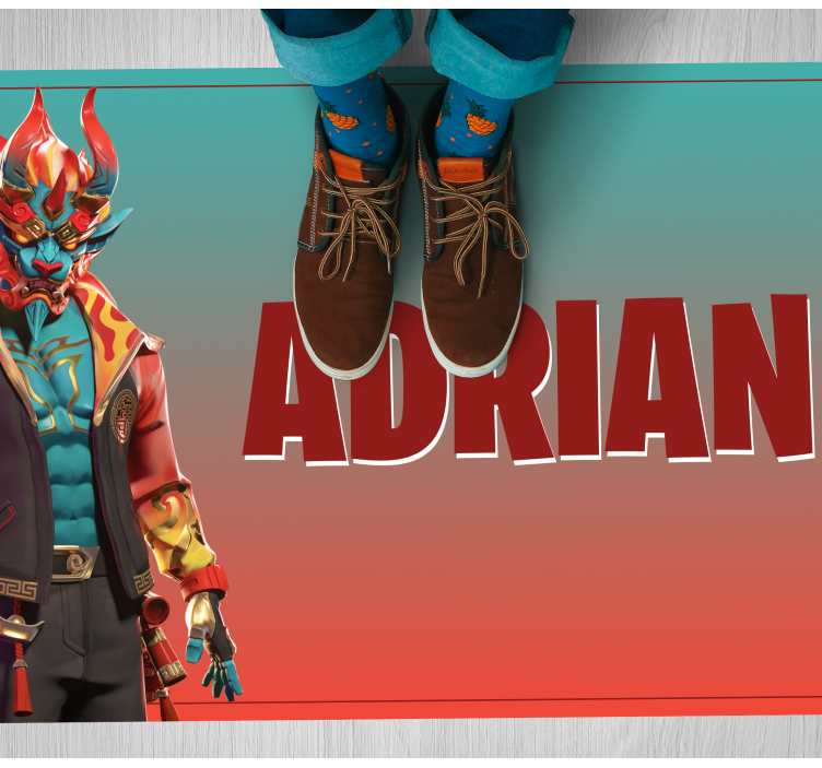 Spelkaraktär med namn Vinylmatta Ungdom - Tenstickers