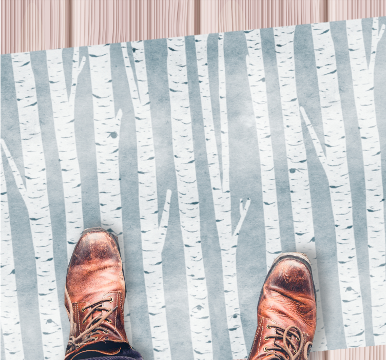 Björk matta i nordisk stil - Tenstickers