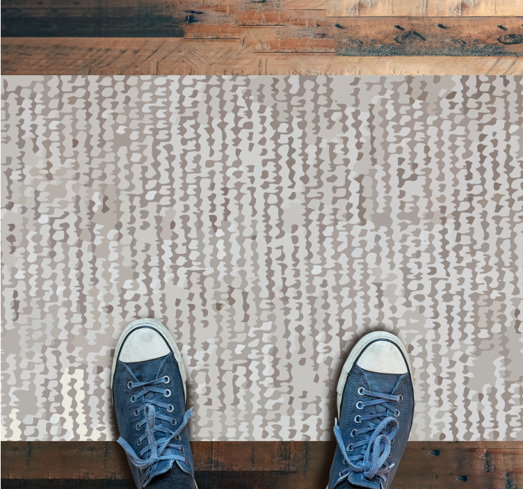 Mjukt neutralt mönster Vinylmatta sovrum - Tenstickers