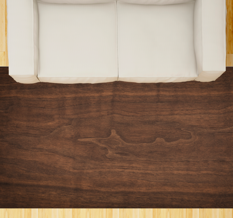 Mörk matta av mahognyträ - Tenstickers