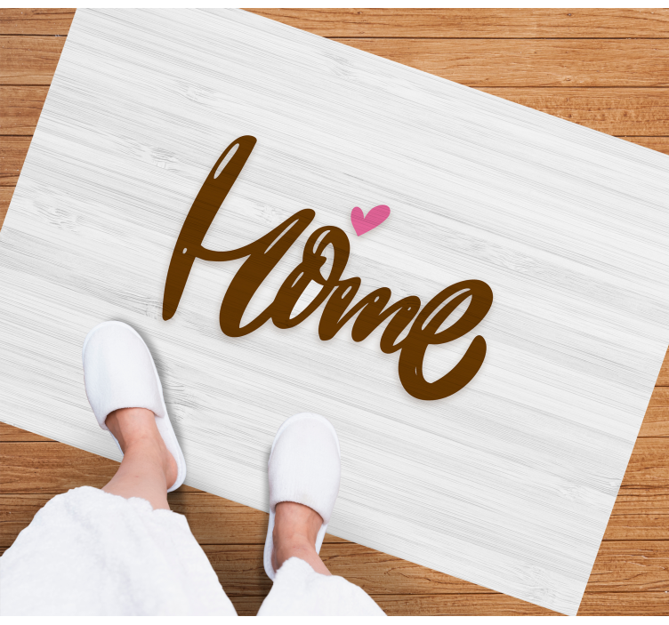 Trähus med hörn Vinylmatta foajé - Tenstickers