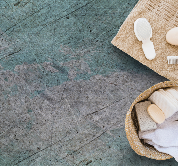 Naturlig texturerad överlagring Vinylmatta träeffekt - Tenstickers