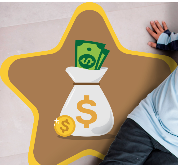 Pengaväska-logotyp Andra Vinylmattor - Tenstickers