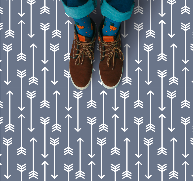 Pilmönster Vinlymatta randiga - Tenstickers