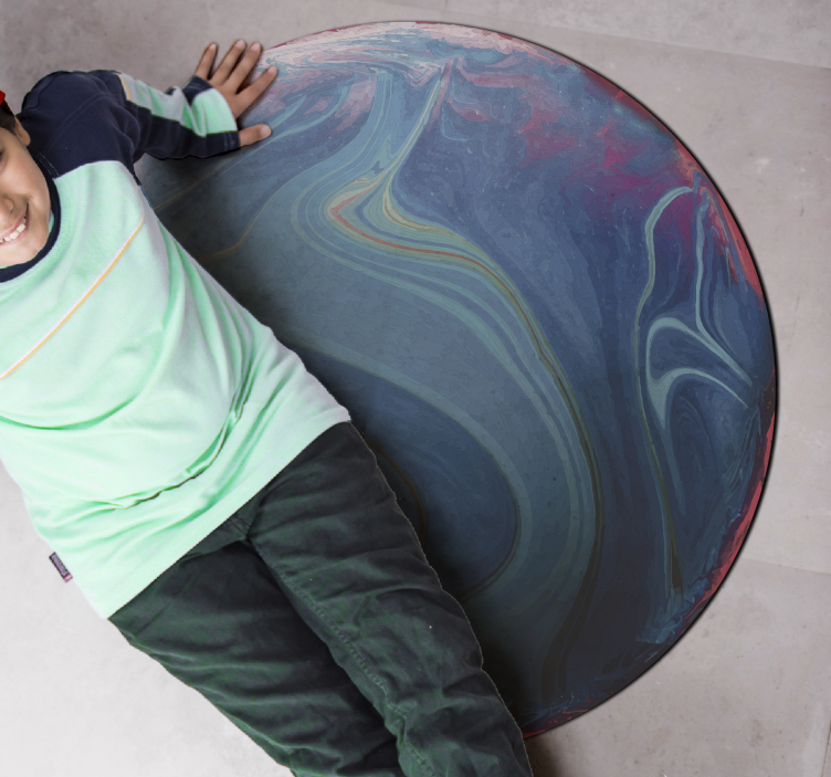 Planet teen room vinyl matta - Tenstickers