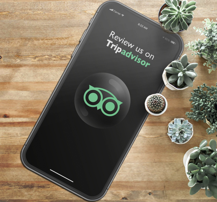 Recensera oss på tripadvisor vinylmatta salu - Tenstickers