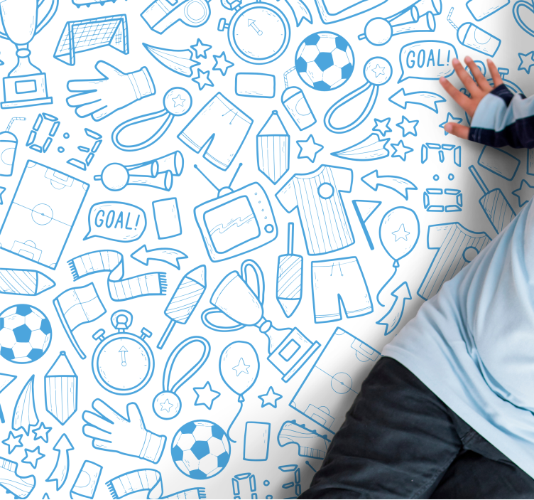 Sportelement Vinylmatta spel - Tenstickers