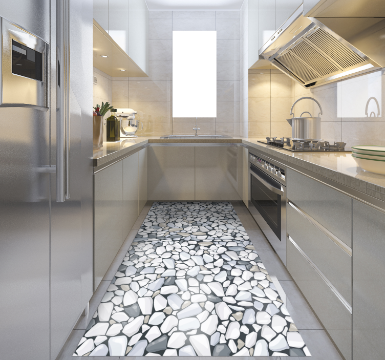 Stenarrangemang Vinylmatta Kök - Tenstickers