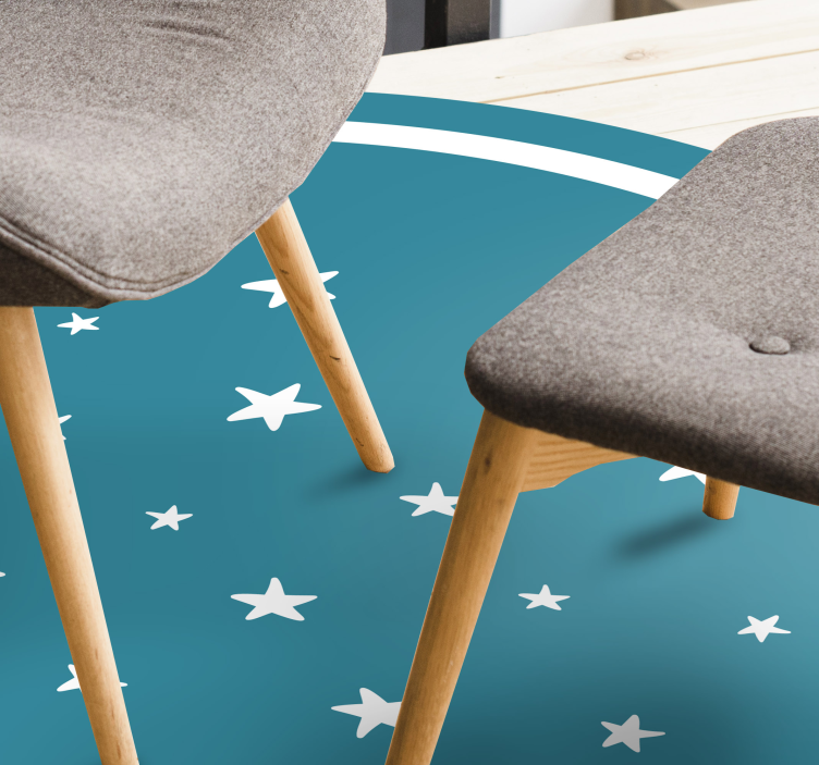 Stjärnmotiv Vinylmatta Stjärnor - Tenstickers