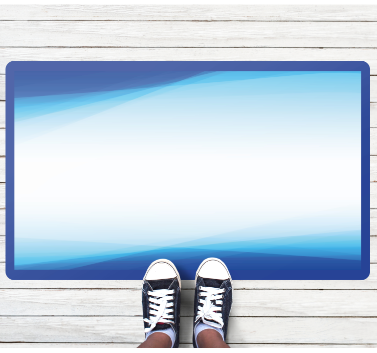 Sval gradientblandning Vinylmatta minimalistisk - Tenstickers