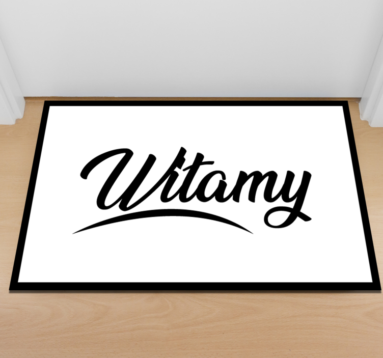 Välkommen tunn matta entré kakel - Tenstickers