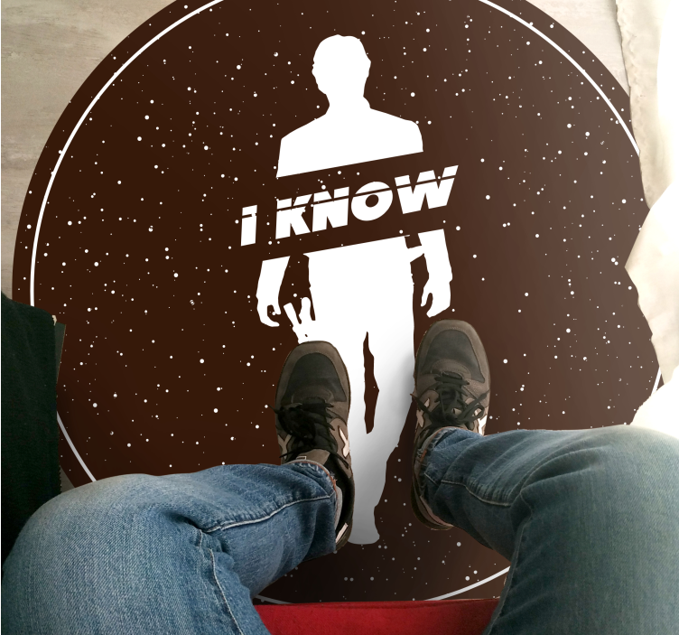 Vinylmatta minimalistisk minimalistisk silhuett uttalelse - Tenstickers