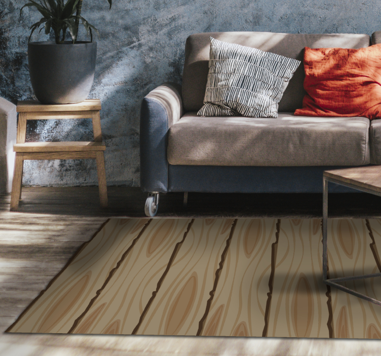 Vinylmatta träband trägolv - Tenstickers