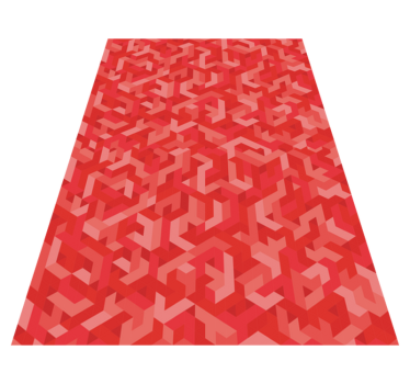 Vinylmatta geometrisk intrikat geometrisk konfiguration - Tenstickers