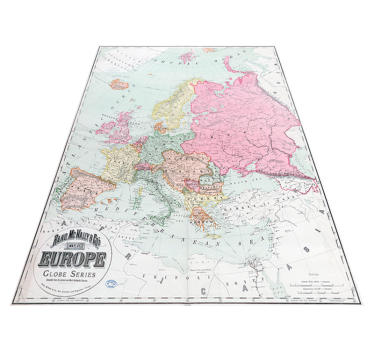 Vinylmatta världskarta europa 1900 - Tenstickers