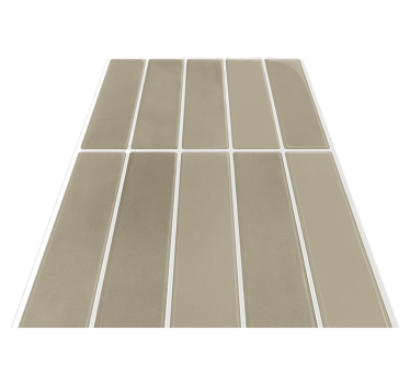 Vinylmatta badrum linear stone natur - Tenstickers