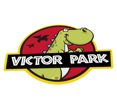Personnalised jurassic park barn vinylmatta - Tenstickers