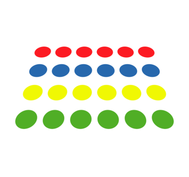 Twister game vinylmatta - Tenstickers