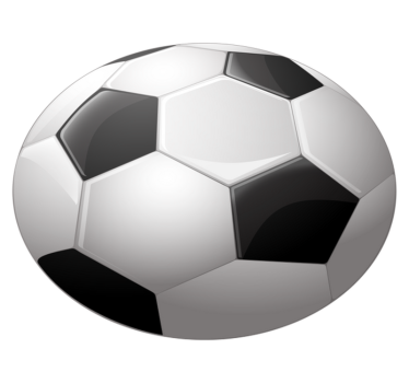 Fotboll boll teen vinyl matta - Tenstickers