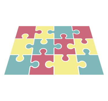 Pusselbitsspel Vinylmatta spel - Tenstickers