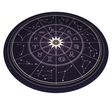 Mattor i horoskop etnisk stil - Tenstickers