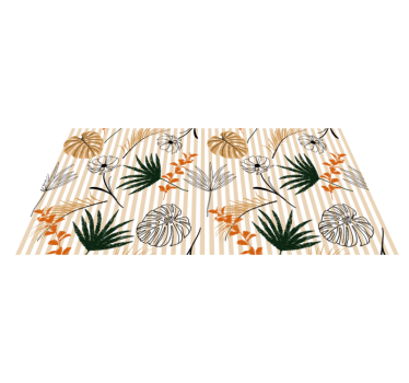 Botaniskt tema Vinylmatta blommor och växter - Tenstickers