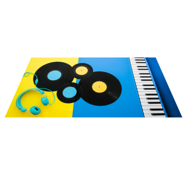 Musikaliska inslag Vinylmatta spel - Tenstickers