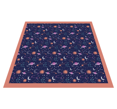 Kosmiskt rymdspel Andra Vinylmattor - Tenstickers
