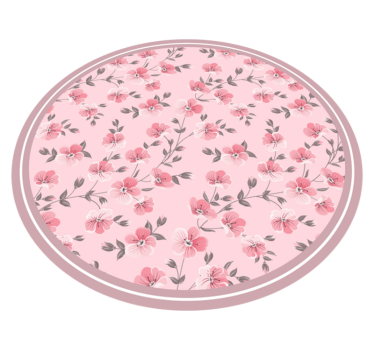 Rosa blomma kronblad blomma matta - Tenstickers