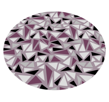 Mosaik lila mosaik vinylgolv - Tenstickers