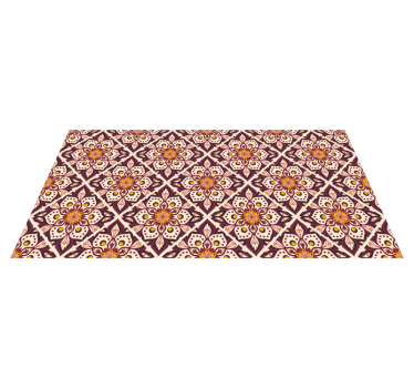 Vintage mandala mönster mandala matta - Tenstickers