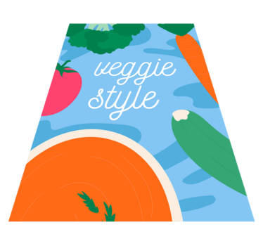 Inredning i vegetabilisk stil Vinylmattor med fraser - Tenstickers