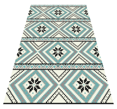 Skandinaviska figurer nordiska mattor - Tenstickers