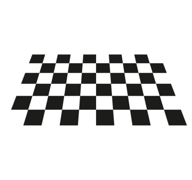 Rutmatta svart och vitt kakelmatta - Tenstickers