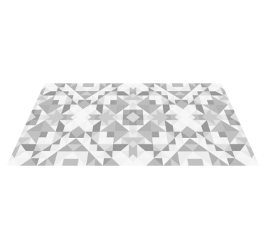 Geometrisk abstrakt Vinylmatta geometrisk - Tenstickers