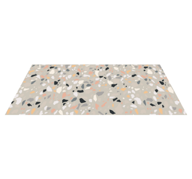 Terrazzo inspirerad Vinylmatta textur - Tenstickers