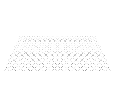 Nordisk diamant geometrisk vinylmatta - Tenstickers