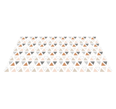 Nordiska triangel geometriska mattor - Tenstickers