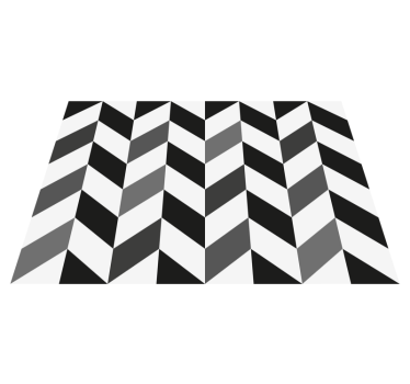 Svartgrå vita ränder geometriska mattor - Tenstickers