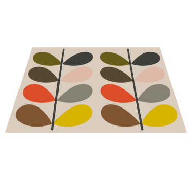 Orla kiely samtida mattor - Tenstickers