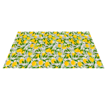 Citronträdblommamatta - Tenstickers