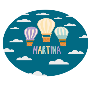 Luftballonger med namn Andra Vinylmattor - Tenstickers