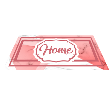 Elegant heminredning Vinylmattor med fraser - Tenstickers