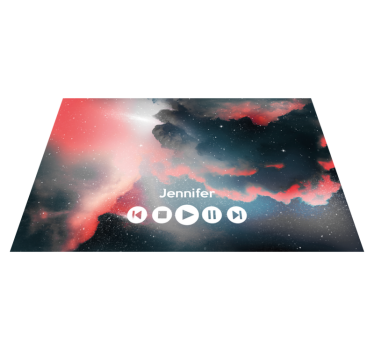 Anpassad musik i rymden Vinylmatta Ungdom - Tenstickers